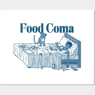 Food Coma Posters and Art